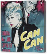 ''can-can'', With Frank Sinatra And Shirley Maclaine, 1960 Acrylic Print