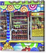 Candy Apples And Popcorn For Sale Acrylic Print