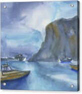 Capri Bay - Morning Light Acrylic Print