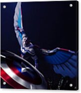 Captain America 2.3 Not For Sale Acrylic Print