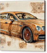 Car 1789 Bentley Flying Spur Speed Acrylic Print