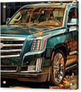 Car 1811 Cadillac Escalade Acrylic Print