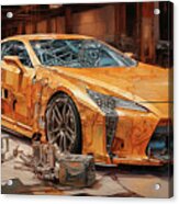 Car 1987 Lexus Lfa Acrylic Print