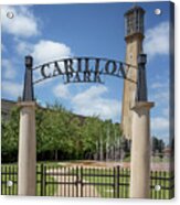 Carillon Park - Centralia, Illinois Acrylic Print