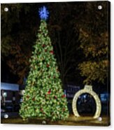 Cartersville Christmas Tree Acrylic Print
