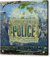 Cartersville Police Department Acrylic Print