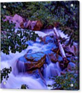 Cascade Falls,  Buena Vista, Colorado Acrylic Print