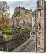 Castle Of Edinburgh Acrylic Print
