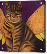 Cat Angel Acrylic Print