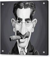 Celebrity Sunday - Groucho Marx Acrylic Print