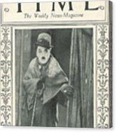 Charlie Chaplin - 1925 Acrylic Print
