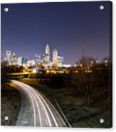 Charlotte Light Trails Acrylic Print