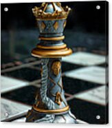 Chess King Series 03012024a Acrylic Print