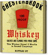 Chesterbrook Whiskey Acrylic Print