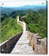 China 10 Mkm2 Collection - Great Wall Of China X V I I Acrylic Print