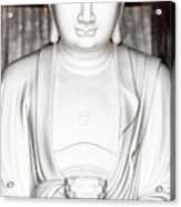 China 10 Mkm2 Collection - White Buddha I Acrylic Print