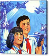 Chinese Space Program Acrylic Print