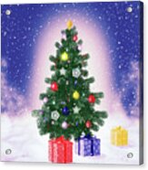 Christmas Tree Acrylic Print