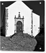 Church Of Misericordia In Monochrome Acrylic Print