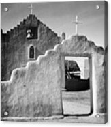 Church, Taos Pueblo Historic Landmark, New Mexico, 1941 Acrylic Print