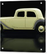 Citroen Traction 1938 Lateral View Acrylic Print