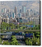City Tehran, Iran Acrylic Print