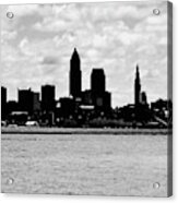 Cleveland Downtown Skyline 2 Acrylic Print