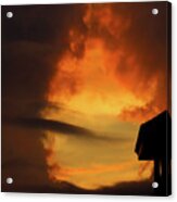 Cloud Portal At Sunset Acrylic Print
