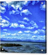 Clouds Over St Lawrence Acrylic Print