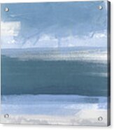 Coastal- Abstract Landscape Painting Acrylic Print