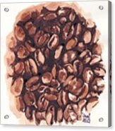 Cofee Beans Acrylic Print