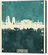 Coimbatore Skyline India #85 Acrylic Print