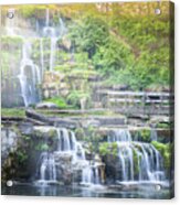 Cold Water Falls At Spring Park Acrylic Print