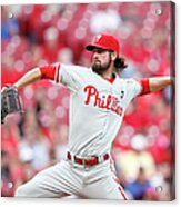 Cole Hamels Acrylic Print