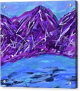Colorado Purple Mountain Majesty Acrylic Print
