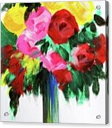 Colorful Roses Acrylic Print