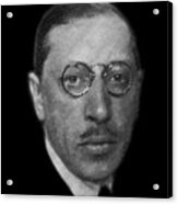 Composer  Igor Stravinsky Acrylic Print