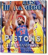 2004 Detroit Pistons Nba Championship Commemorative Issue Cover Acrylic Print