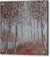 Copper Forest Sold Acrylic Print