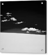 Coral Pink Sands State Park Abstract Bw X104 Acrylic Print