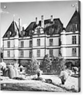 Cormatin Castle, Burgundy - Solarization Edition Acrylic Print