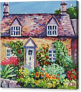 Cotswold Cottage Acrylic Print