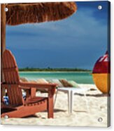 Cozumel Dream Beach At Punta Sur Mexico Acrylic Print