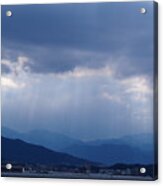 Crepuscularrays Acrylic Print