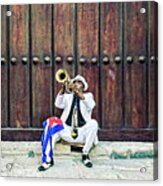 Cuban Trumpet Player Acrylic Print