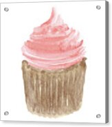 Cupcake Painting Acrylic Print