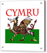 Cymru Acrylic Print
