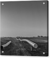 Dakota Access Pipeline Construction Acrylic Print