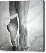Dancer's Feet Acrylic Print