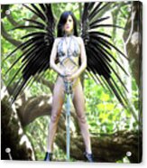 Dark Fairy Acrylic Print